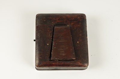 Lot 1420 - AN EARLY 20TH CENTURY SILVER WATCH STAND WITH POCKET WATCH