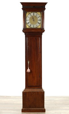 Lot 1360 - BADDELY, TONG AN 18TH CENTURY OAK 30 HOUR LONGCASE CLOCK