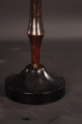 Lot 280 - A RARE AFRICAN LUBA-TABWA CARVED HARDWOOD DIGNITARY’S STAFF