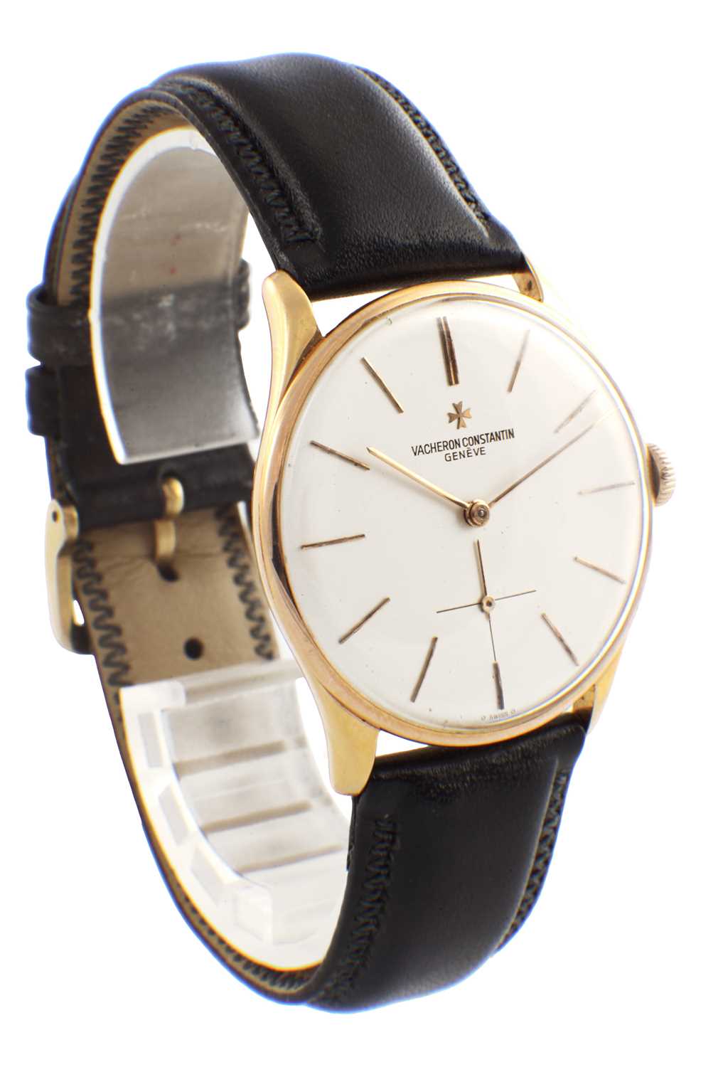 Lot 1399 - A GENTLEMAN’S 18CT ROSE GOLD VACHERON CONSTANTIN PATRIMONY WRIST WATCH