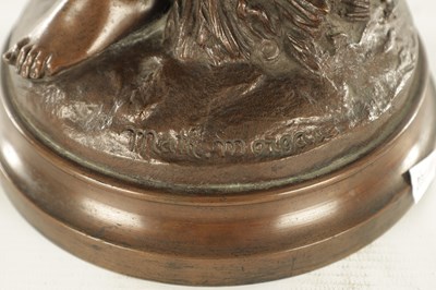 Lot 850 - AFTER MATHEW MOREAU, A 19TH CENTURY FIGURAL BRONZE STATUE