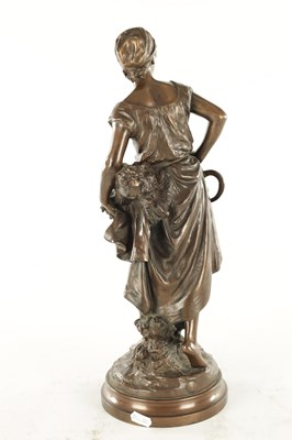 Lot 850 - AFTER MATHEW MOREAU, A 19TH CENTURY FIGURAL BRONZE STATUE
