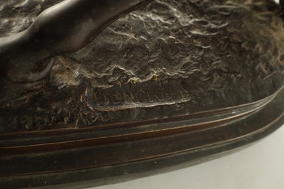 Lot 914 - A 20TH CENTURY BRONZE REMMINGTON STYLE STATUE
