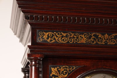 Lot 1469 - HINDLEY (HENRY) YORK A GEORGE II CUBAN MAHOGANY 8-DAY LONGCASE CLOCK