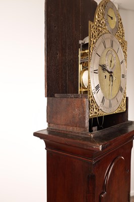 Lot 1469 - HINDLEY (HENRY) YORK A GEORGE II CUBAN MAHOGANY 8-DAY LONGCASE CLOCK