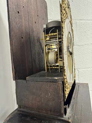Lot 1469 - HINDLEY (HENRY) YORK A GEORGE II CUBAN MAHOGANY 8-DAY LONGCASE CLOCK