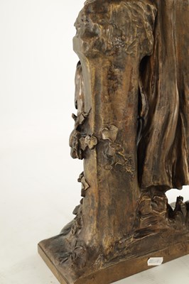 Lot 858 - AFTER MATHURIN MOREAU. A 19TH CENTURY FIGURAL BRONZE STATUE