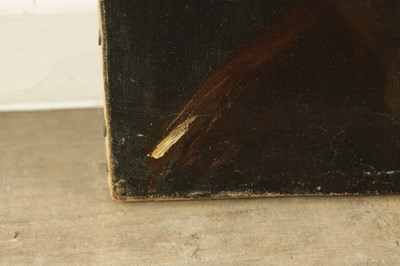 Lot 1057 - A 19TH CENTURY OIL ON CANVAS PORTRAIT OF WILLIAM BURDON-MILLER