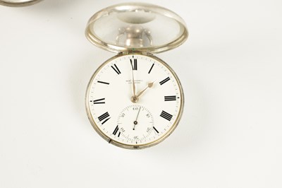 Lot 1421 - ROBERT ROSKELL, LIVERPOOL. A SILVER PAIR CASED POCKET WATCH
