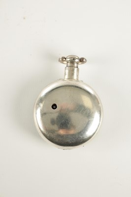 Lot 1421 - ROBERT ROSKELL, LIVERPOOL. A SILVER PAIR CASED POCKET WATCH