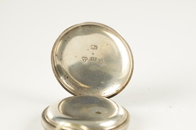 Lot 1424 - RICHARD HOWARTH, LIVERPOOL. A SILVER OPEN FACED POCKET WATCH