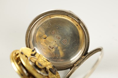 Lot 1424 - RICHARD HOWARTH, LIVERPOOL. A SILVER OPEN FACED POCKET WATCH