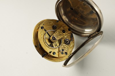 Lot 1424 - RICHARD HOWARTH, LIVERPOOL. A SILVER OPEN FACED POCKET WATCH