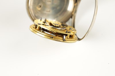 Lot 1424 - RICHARD HOWARTH, LIVERPOOL. A SILVER OPEN FACED POCKET WATCH