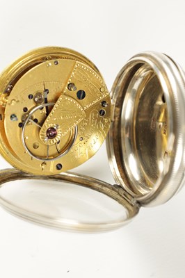 Lot 1452 - HORNBY, LIVERPOOL. A SILVER OPEN FACED POCKET WATCH