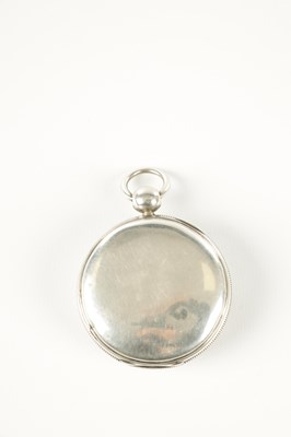 Lot 1452 - HORNBY, LIVERPOOL. A SILVER OPEN FACED POCKET WATCH