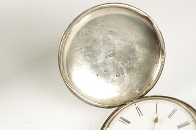 Lot 1433 - ROBERT PERRY, LIVERPOOL. A SILVER FULL HUNTER POCKET WATCH