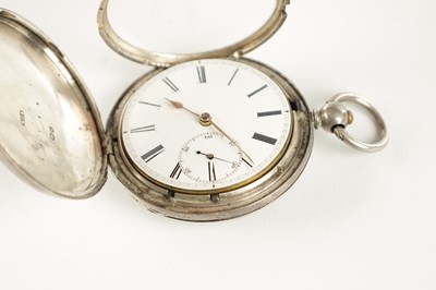 Lot 1433 - ROBERT PERRY, LIVERPOOL. A SILVER FULL HUNTER POCKET WATCH