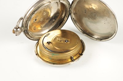 Lot 1433 - ROBERT PERRY, LIVERPOOL. A SILVER FULL HUNTER POCKET WATCH