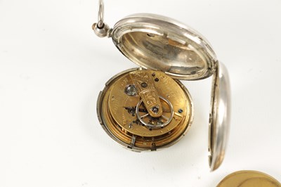 Lot 1433 - ROBERT PERRY, LIVERPOOL. A SILVER FULL HUNTER POCKET WATCH