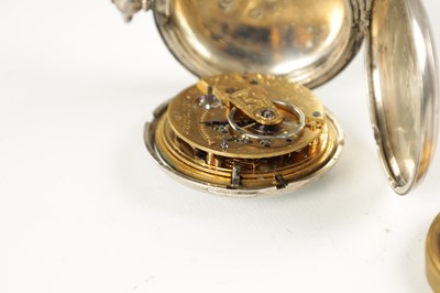 Lot 1433 - ROBERT PERRY, LIVERPOOL. A SILVER FULL HUNTER POCKET WATCH