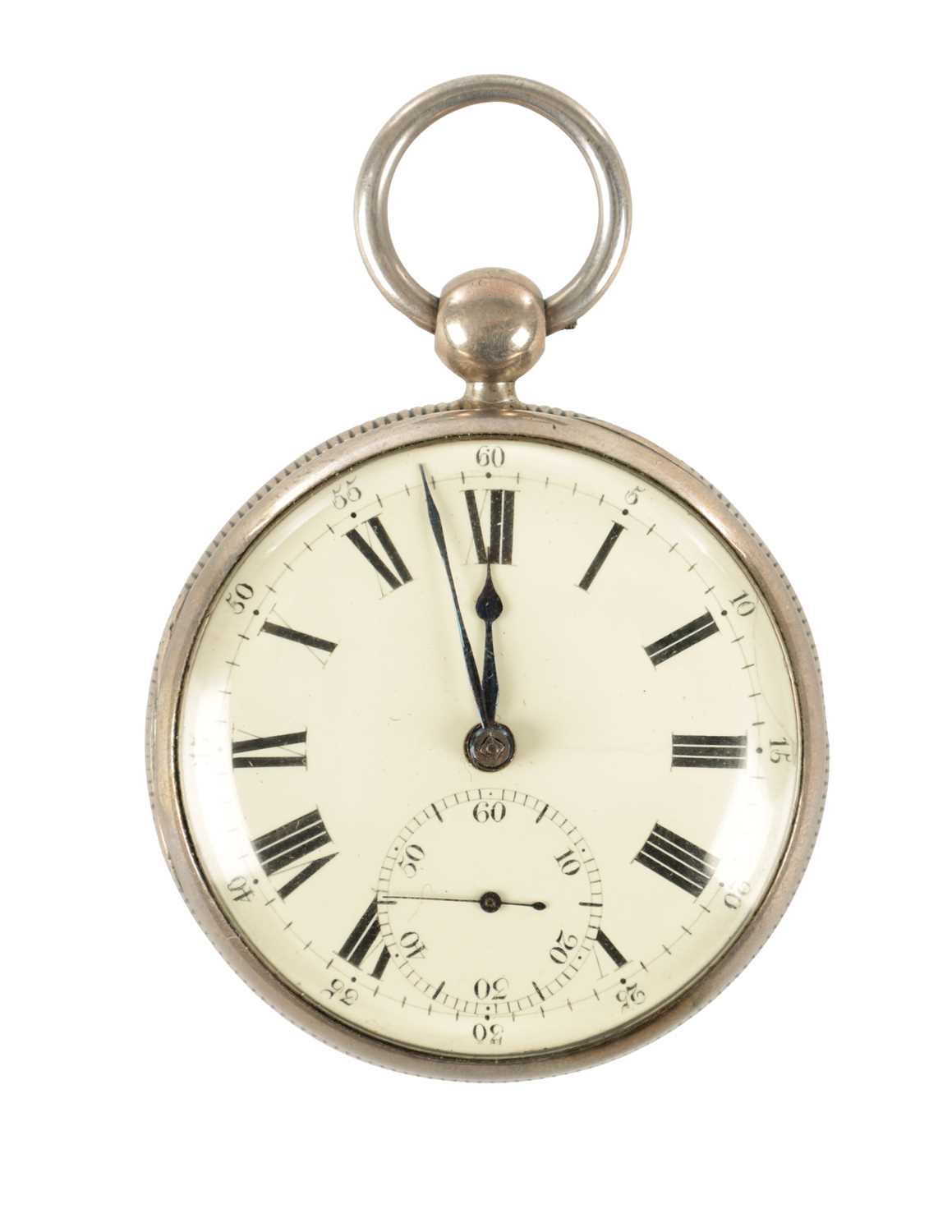 Lot 1410 - THOMAS DUNBELL, ROCHDALE. A SILVER OPEN FACED POCKET WATCH