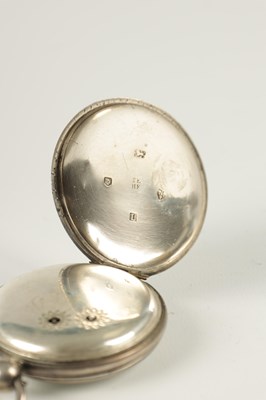 Lot 1387 - RICHARD HORNBY, LIVERPOOL. A SILVER OPEN-FACED POCKET WATCH