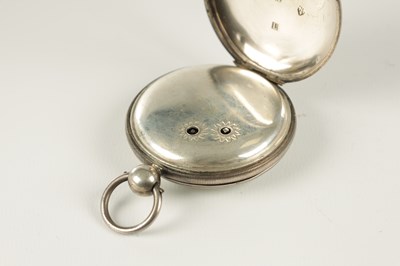 Lot 1387 - RICHARD HORNBY, LIVERPOOL. A SILVER OPEN-FACED POCKET WATCH
