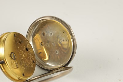 Lot 1387 - RICHARD HORNBY, LIVERPOOL. A SILVER OPEN-FACED POCKET WATCH