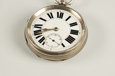 Lot 1400 - JOSEPH SEWELL, LIVERPOOL. A SILVER OPEN FACED POCKET WATCH