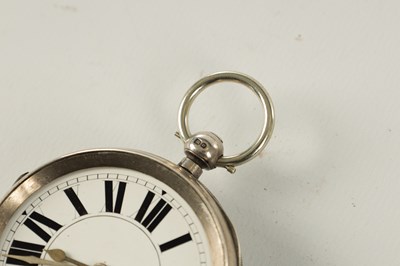 Lot 1400 - JOSEPH SEWELL, LIVERPOOL. A SILVER OPEN FACED POCKET WATCH