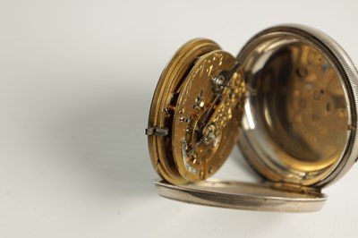 Lot 1400 - JOSEPH SEWELL, LIVERPOOL. A SILVER OPEN FACED POCKET WATCH