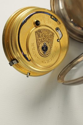 Lot 1440 - WESTMORE, PRESTON. A SILVER OPEN FACED POCKET WATCH