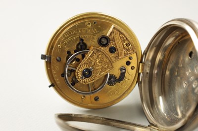 Lot 1440 - WESTMORE, PRESTON. A SILVER OPEN FACED POCKET WATCH