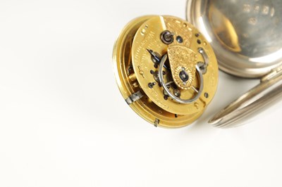 Lot 1440 - WESTMORE, PRESTON. A SILVER OPEN FACED POCKET WATCH
