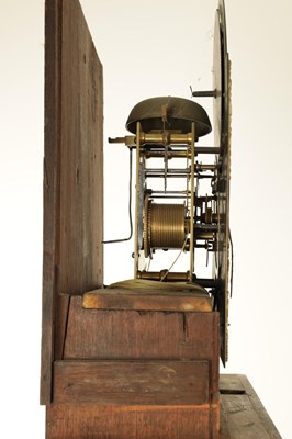 Lot 1461 - ARLANDER DOBSON, LONDON. A GEORGE III FIGURED MAHOGANY LONGCASE CLOCK