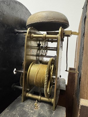 Lot 1464 - A. MCMILLAN, GLASGOW. A LATE GEORGIAN MAHOGANY EIGHT DAY LONGCASE CLOCK