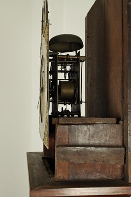 Lot 1534 - WILLIAM GRANDPRE, LONDON. A GEORGE III MAHOGANY LONGCASE CLOCK