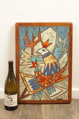 Lot 52 - AN EARLY 20TH CENTURY SCANDINAVIAN TILE