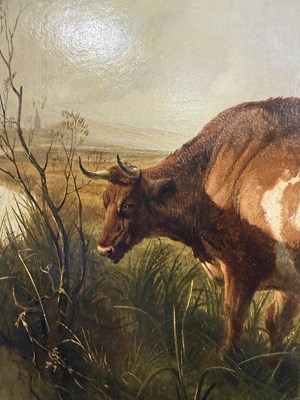Lot 978 - THOMAS SIDNEY COOPER (1803-1902) OIL ON CANVAS