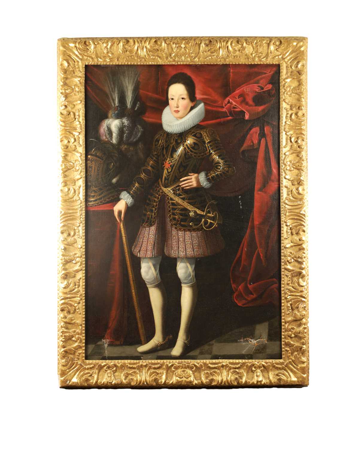 Lot 975 - JUSTUS SUSTERMANS (1597 - 1681) OIL ON CANVAS