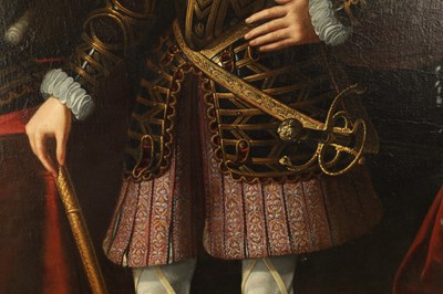 Lot 975 - JUSTUS SUSTERMANS (1597 - 1681) OIL ON CANVAS