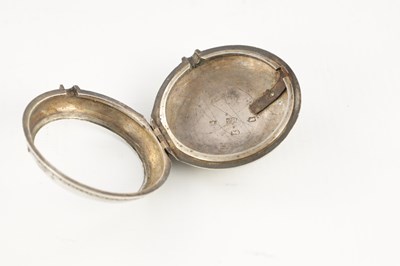 Lot 1451 - TOMSON, LONDON. A GEORGE III SILVER ENGRAVED PAIR CASED VERGE POCKET WATCH