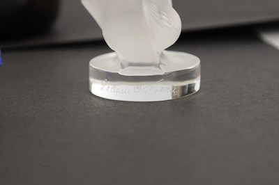Lot 9 - A COLLECTION OF FOUR LALIQUE PIECES