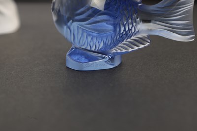 Lot 9 - A COLLECTION OF FOUR LALIQUE PIECES