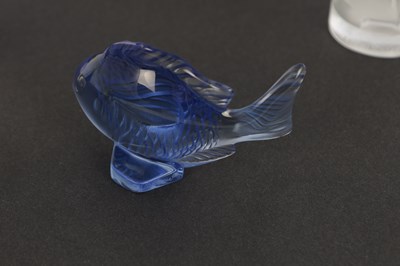 Lot 9 - A COLLECTION OF FOUR LALIQUE PIECES