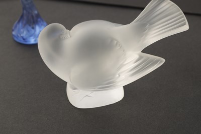 Lot 9 - A COLLECTION OF FOUR LALIQUE PIECES