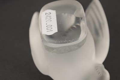 Lot 9 - A COLLECTION OF FOUR LALIQUE PIECES