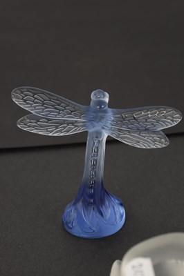 Lot 9 - A COLLECTION OF FOUR LALIQUE PIECES