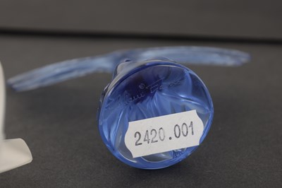 Lot 9 - A COLLECTION OF FOUR LALIQUE PIECES